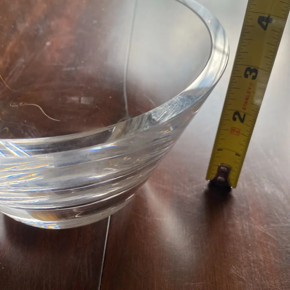 Crate And Barrel Crystal Delaney Bowl New